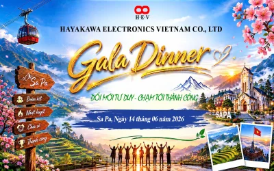 🌿 DU LỊCH HÈ 2026 – HÀNH TRÌNH GẮN KẾT CÙNG HAYAKAWA 🌿